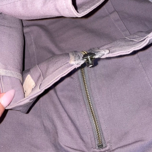 Preen By Thornton Bregazzi Purple Cut Out Tulip Casual Dress - Picture 13 of 14